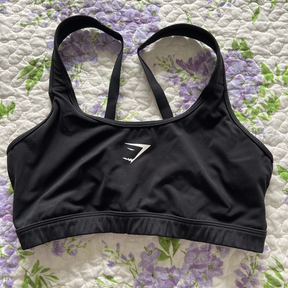 GYMSHARK SPORTS BRA BLACK
